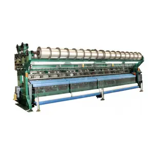 Máquina de tejer urdimbre de marca antigua, 28 años de experiencia, tejido de malla de fibra química, monedero Seine