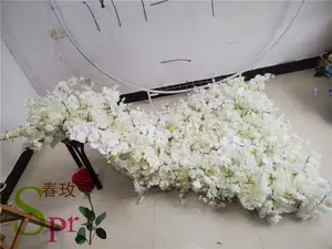SPR Rose Braut Bouquet Supplies Seide Rose Pfingstrose Events Party Girlande Künstliche Dekoration DIY Blumen arrangements Hintergrund