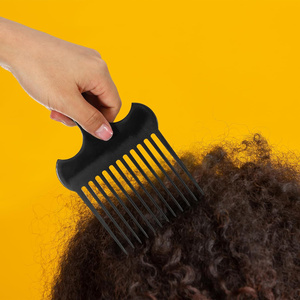 Salone professionale barbiere ago per capelli barbiere acconciatura Afro forchetta per capelli pettine accessori per capelli - Product Image 3