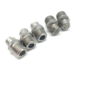 1/4'' 1/8" Lechler Stainless Steel MEG Flat Fan Nozzle High Impact Water 304SS Meg 1/4 1504 Jet Spray Nozzle - Product Image 6