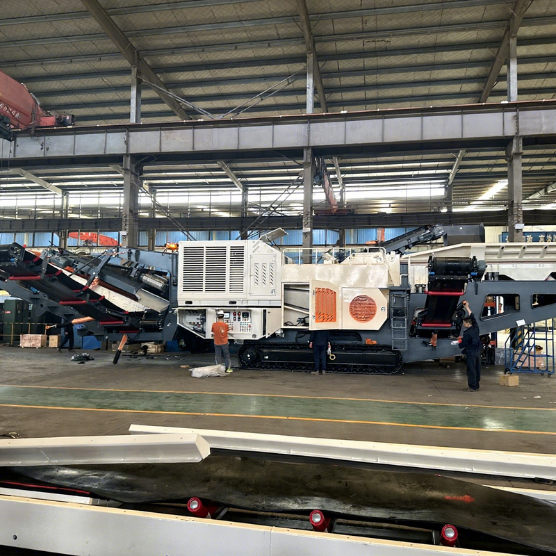 Mobile Stone Crushing Plant for Quarries