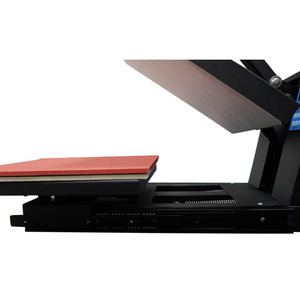Hot Sale 38*38cm Digital Flat Retractable Heat Press Machine Manual T-<b>shirt</b> Clothing Transfer Equipment TM22138 High Power Heati - Product Image 4