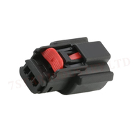 Connecteur automobile étanche 3 broches mâle 7S038Y-3-21 avec faisceau de câbles scellé et bornes H62 12V 10A en laiton
