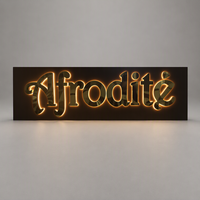 Lettres métalliques rétroéclairées à découpe laser de précision, CCT chaud, pour enseignes de devanture de magasin haut de gamme - Vente chaude
