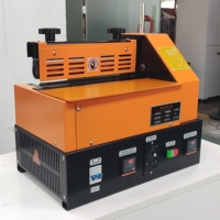 Enduit adhésif automatique industriel EVA/PU 300mm machine de revêtement à rouleaux emballage semelles éponge étui auto
