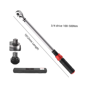 Llave de Trinquete de Gran Capacidad de Torque Ajustable de 200-1000 Nm con Accionamiento de 3/4 Pulgadas, Uso Bidireccional, 20.4 kg-m-102 kg-m - Product Image 4