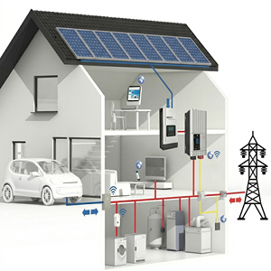 Système solaire et de stockage hybride tout-en-un de 2,36 kW pour les maisons, économies d'énergie et gamme de puissance de 1 kW à 20 kW - Product Image 6