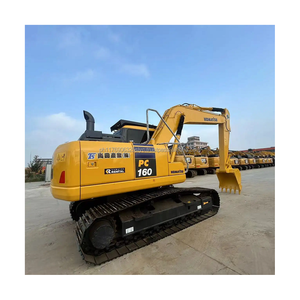 Excavadora de cadenas Komatsu PC160 de 16 toneladas de alto rendimiento, usada, procedente de Japón, modelo PC160-7. - Product Image 4