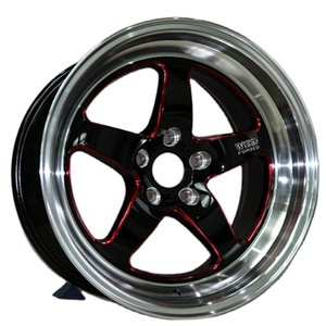 Llantas de Aleación de Aluminio para Coche Acabado Pulido y Brillante 18'' con 5*114.3 Agujeros en Stock PCD 114.3 ET 20 mm - Product Image 1