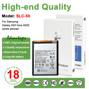 <span class=keywords><strong>แบ</strong></span><span class=keywords><strong>ต</strong></span>เตอรี่ลิเธียมโพลิเมอร์ SLC-50 3.85V คุณภาพดี <span class=keywords><strong>ราคา</strong></span>ประหยัด สำหรับ <span class=keywords><strong>Samsung</strong></span> Galaxy A03 Core เกรด A <span class=keywords><strong>แบ</strong></span><span class=keywords><strong>ต</strong></span>เตอรี่ดิจิ<span class=keywords><strong>ต</strong></span>อลสำหรับโทรศัพท์ ได้รับมา<span class=keywords><strong>ต</strong></span>รฐาน PSE RoHS รับประกัน 18 เดือน - Product Image 4