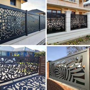 Paneles <span class=keywords><strong>de</strong></span> Acero con Recubrimiento en Polvo Decorativo, Cortados con Láser, Personalizables, para Barandilla <span class=keywords><strong>de</strong></span> <span class=keywords><strong>Terraza</strong></span>, Balcón, Tamaño Personalizado, Valla Decorativa para Jardín - Product Image 5