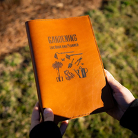 Conception personnalisée Impression à la demande Journal de plantation en relief de haute qualité rechargeable Liste de choses à faire Bloc-notes Journal en cuir