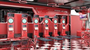 <span class=keywords><strong>EPARK</strong></span>-máquina de dardos electrónica estándar internacional, con estéreo y Monitor - Product Image 4