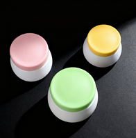 Offre Spéciale – Pots en Plastique PP 15g 30g 50g – Luxe Mat Rose Vert – Contenants Cosmétiques pour Crème, Baume Lèvres et Corps – Emballage Soins Bébé