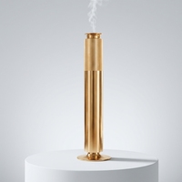 Diffuseur de parfum intelligent rechargeable à deux fluides, contrôlé par application, corps en aluminium, lumière d'ambiance colorée, atomiseur anti-fuite, grande capacité 100 ml