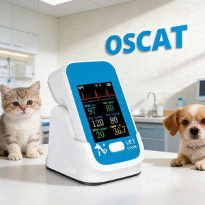 Moniteur vétérinaire sans fil OSCAT, équipement médical pour animaux, moniteur <span class=keywords><strong>de</strong></span> pression artérielle multifonctionnel, oxymètre <span class=keywords><strong>de</strong></span> <span class=keywords><strong>pouls</strong></span> portable pour animaux - Product Image 1