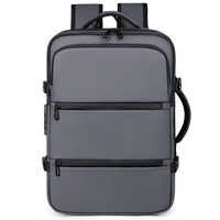 Mochila de Negocios de Color Sólido a la Moda, Gran Capacidad, Fácil Almacenamiento, Calidad, Se Puede Personalizar con Logotipo, Bolsa para Computadora