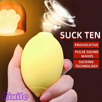 Klitoris-Sexspielzeug in Zitronenform für Weibliche Intimstimulation, Nippel-Vibrator, Klitoris-Sauger, Erwachsenen-Sexspielzeug, G-Punkt-Stimulator