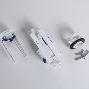 052 <span class=keywords><strong>GEBERIT</strong></span> Typ260 Robinet de chasse d'eau double Version haute Mécanisme de chasse d'eau pour réservoir de toilette monobloc - Product Image 1