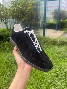 รองเท้า Agan แบบลำลองน้ำหนักเบาคลาสสิกทำด้วยมือหนังแท้มีเชือกผูกน้ำหนักเบาระบายอากาศได้ดี - Product Image 3