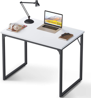 Bureau de travail simple en bois pour ordinateur, ordinateur portable, étude, écriture, mobilier de bureau à domicile