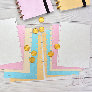 Customized <strong>A5</strong> Size Thin PU Kraft Waterproof Luxurious Secure 60 Sheets Disc Bound <strong>Notebook</strong> <strong>with</strong> <strong>Elastic</strong> Band - Product Image 2