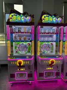 Machine à loterie de boules porte-bonheur, <span class=keywords><strong>jeu</strong></span> de loterie à monnayeur avec éclairage LED - Product Image 2