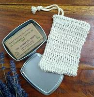 Emballage cadeau personnalisé en relief, boîte à savon réutilisable pour voyage avec couvercle