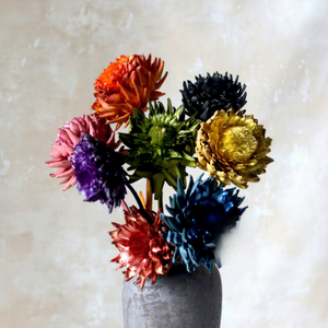 Fleur stabilisée Artichoke <span class=keywords><strong>Desert</strong></span> Candle Protea Fleurs séchées - Livraison directe usine - Décoration d'intérieur de niche légèrement luxueuse pour - Product Image 1