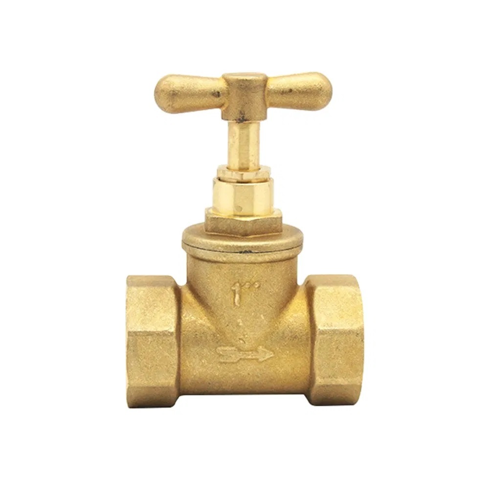 Premium Brass Globe Valve Single-Handle Double Thread Copper Water Stop Valve for Plumbing · image 1