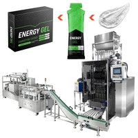 Ventes directes usine CE : Ligne de production complète de machine d'emballage automatique 6 voies pour le remplissage de gels énergétiques liquides et l'emballage de bâtonnets de forme irrégulière