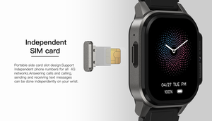 Mejor Smartwatch Fabricante Más reciente Llamada <span class=keywords><strong>de</strong></span> teléfono Videollamada Llamada <span class=keywords><strong>de</strong></span> voz Sistema operativo Android <span class=keywords><strong>para</strong></span> contactos Juegos Hombres Mujeres Gps 4G Reloj inteligente - Product Image 3