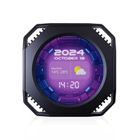 Écran d'affichage rond pour moniteur PC, pour refroidisseur d'eau de boîtier d'ordinateur, connexion USB à un seul câble, surveillance matérielle IPS, personnalisation OEM