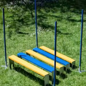 <strong>Dog</strong> <strong>Agility</strong> Long <strong>Jump</strong> with Tough Alloy Frame Fashion Design Waterproof for Hound Field Activity Event - Product Image 6