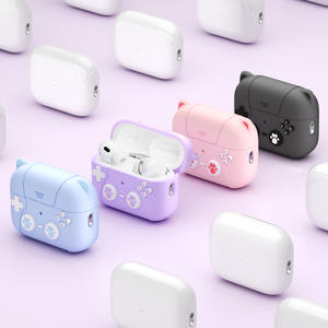 Estuche Protector de Silicona para Auriculares con Diseño de Juego para <span class=keywords><strong>Airpods</strong></span> 3 <span class=keywords><strong>Pro</strong></span> 2 <span class=keywords><strong>Segunda</strong></span> Generación, Estuche Protector de Auriculares Bluetooth para <span class=keywords><strong>Airpods</strong></span> 4 - Product Image 4
