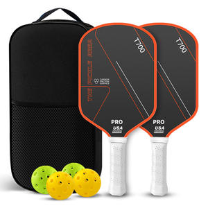 <span class=keywords><strong>Raquette</strong></span> de pickleball en fibre de carbone texturée mate T300, épaisseur 16 mm, durable, haute qualité, portable, fournie par l'usine - Product Image 2