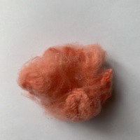 Fibre de polyester recyclée, vert foncé, 3D102MM MM, utilisée pour le feutrage à l'aiguille