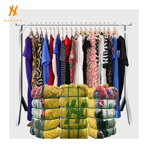 ukay bundle supplier clothes Bales Korea Thrift Summer hot sell Tops Used Clothes