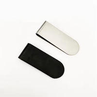 Nouveau Portefeuille Pliant en Métal VJ 20x55MM Mini Pince à Billets Plate pour Hommes d'Affaires