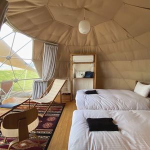 Tenda luar ruangan <span class=keywords><strong>igloo</strong></span> glamping, tenda kubah pvc tahan air liburan Dengan Kolam Renang - Product Image 4
