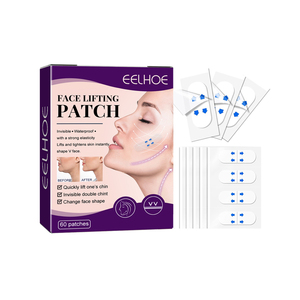 Pele elástica impermeável invisível V-shaped Face <span class=keywords><strong>Quick</strong></span> Chin Lift <span class=keywords><strong>Patch</strong></span> de levantamento de rosto queixo duplo invisível - Product Image 1
