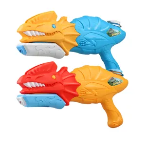 Regalo estivo gioco di tiro all'aperto potenti nuovi giocattoli per bambini dinosauro pistola ad acqua in plastica per bambini giocattolo ad acqua