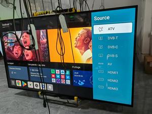 Televisor Inteligente Portátil Android 15 T2s2 de 100 Pulgadas con Doble Cristal de 120hz, Venta al Por Mayor OEM, LED 4K 8K Ultra HD QLED Smart-TV 1 - Product Image 3