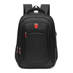 Men's <b>Backpack</b> <b>Black</b> 20-35L With Usb Port For Travel And School - Product Image 5