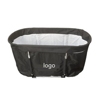 Grande baignoire gonflable pliable ovale personnalisée de glace pour la récupération Baignoire en PVC de piscine plongeante froide avec logo