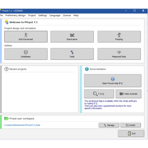 Obtenga el Enlace de Descarga de Win Send Download Link Onedriver, un Software de Asistencia para el Diseño de Sistemas Fotovoltaicos para PVsyst 7 - Product Image 4