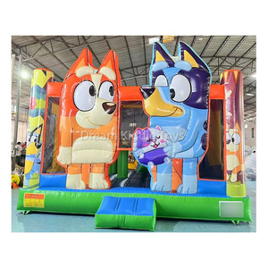 Kids Outdoor Trampoline Park <strong>Inflatable</strong> <strong>Bouncer</strong> with Obstacle Game Jumping Castle Combo for Fun Adventures - Product Image 5