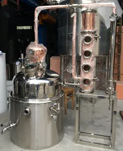 Distillatore etanolo casa distillazione alcool whisky distillery impianto di distillazione attrezzature