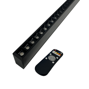 40W thông minh điều khiển từ xa tuyến tính dẫn ánh sáng tại chỗ chống chói phản xạ khuếch tán mờ hệ thống nhôm hợp kim đèn <span class=keywords><strong>c</strong></span>ơ thể văn phòng - Product Image 3