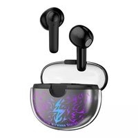 Casque sans fil Bluetooth 5.1, écouteurs de jeu miniatures intra-auriculaires, son Hi-Fi, contrôle tactile, casques sportifs